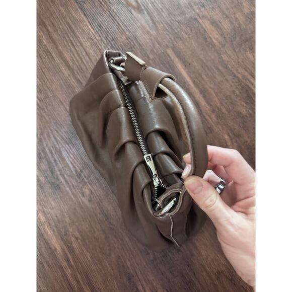 Borse In Pelle Genuine Leather Brown Handbag - Picture 2 of 5